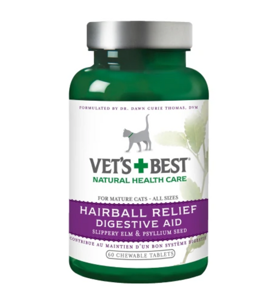 化毛片 Vet's Best Hairball Relief Digestive Aid