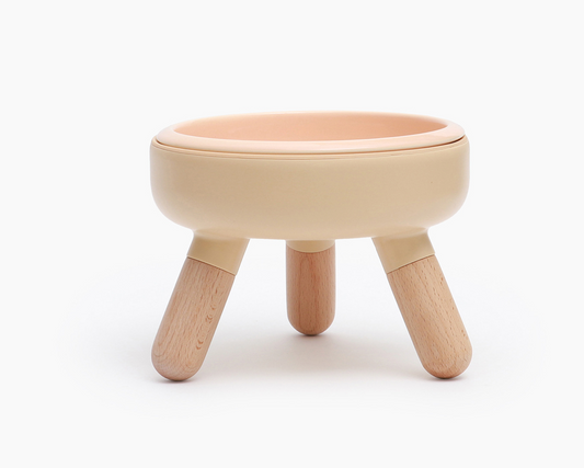 Inherent table 2 oreo wood beige