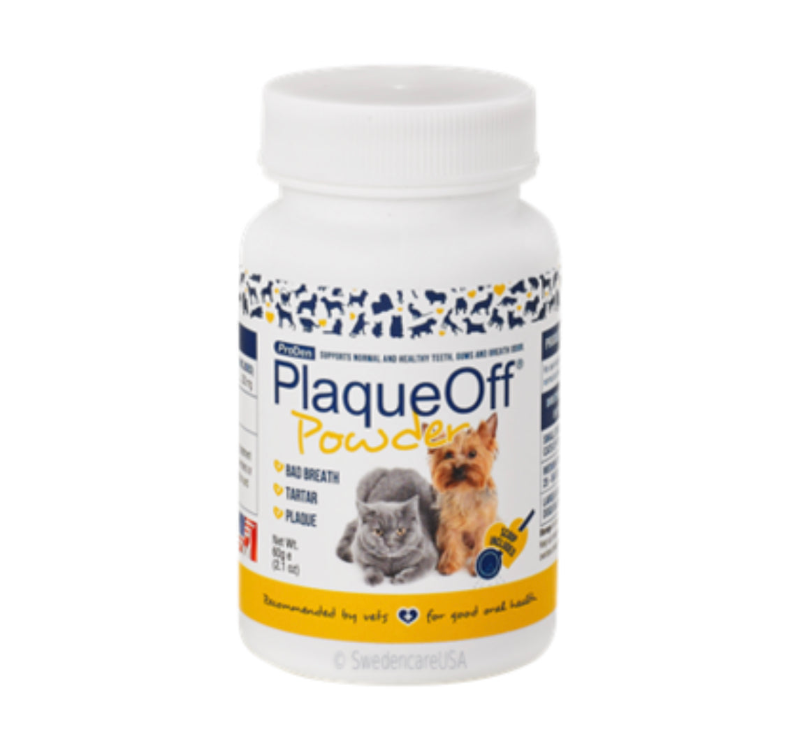 Plaqueoff powder 洁牙粉猫狗通用款60g