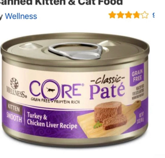 Wellness core pate Kitten 24罐