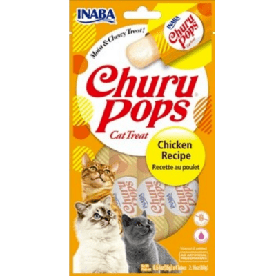 Inaba Churu Pops Chicken Cat Treats 6bag 25%