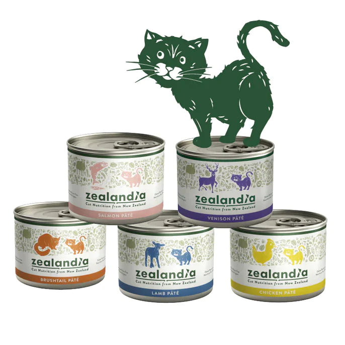 ZEALANDIA Pâté Wet Cat Food 185g