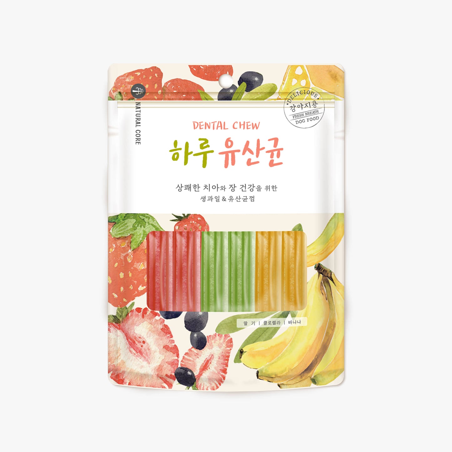 Natural Core 狗狗磨牙棒  chew Fruit Flavour